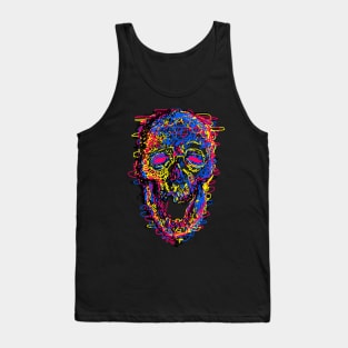 Skull Kid Draw Tank Top